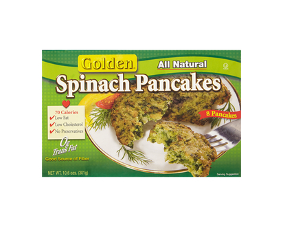 Golden Kosher Spinach Pancakes - 301.0 G