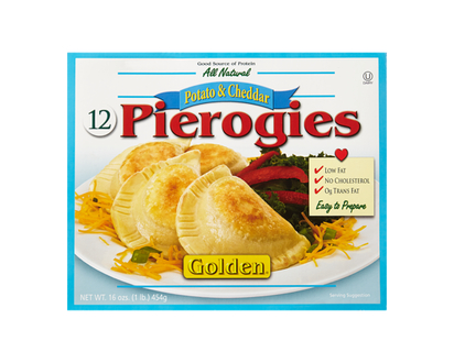 Golden Kosher Pierogies, Potato & Cheese Filled - 454.0 G