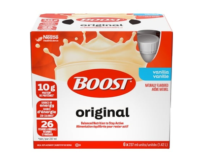 Nestle Health Science Boost Original Vanilla Meal Replacement Drink - 237.0 ML