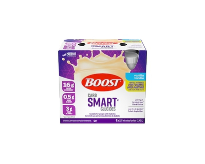 Nestle Health Science BOOST CarbSmart Vanilla Nutritional Supplement, 6-Pack - 237.0 ML