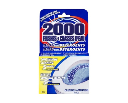 2000 Flushes Blue Plus Detergents - 100.0 G
