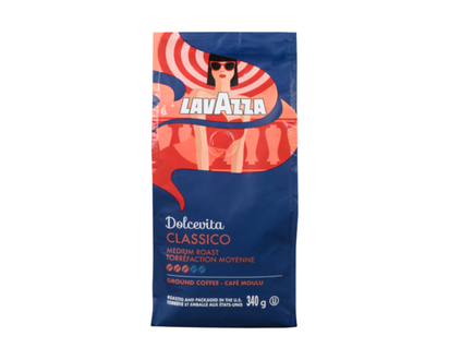 Lavazza Café moulu classico torréfaction moyenne - 340 G