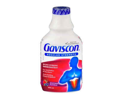 Gaviscon Soothing Liquid, Fruit - 600.0 ML
