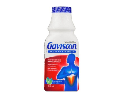 Gaviscon Soothing Liquid, Icy Mint - 340.0 ML
