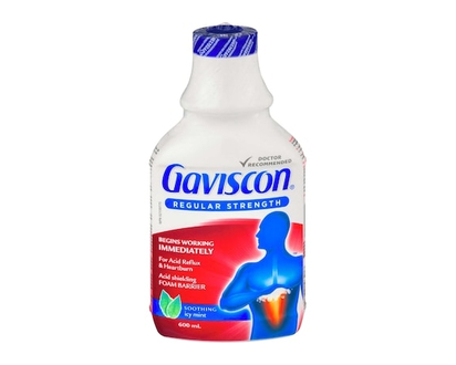 Gaviscon Soothing Liquid, Icy Mint - 600.0 ML