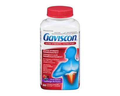 Gaviscon Extra Strength, Fruit - 60.0 EA