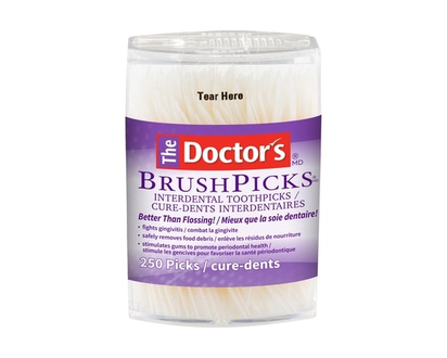 Doctors The Doctor's Brush Picks Cure-Dents Interdentaires - 250 CHA