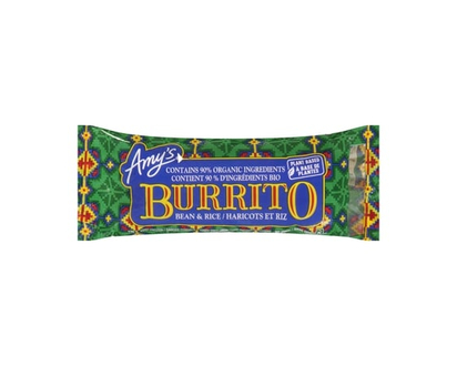 Amys Organic Burrito, Bean & Rice - 170.0 G