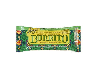 Amys Gluten-Free Burrito, Beans & Rice - 156.0 G