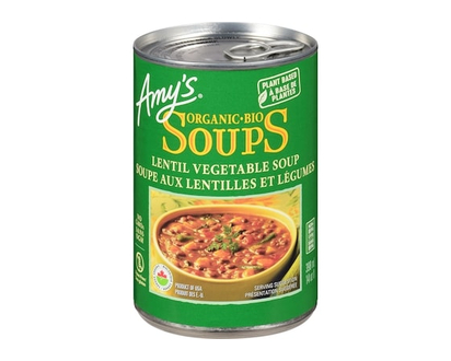 Amys Organic Soup, Lentil Vegetable - 398.0 ML