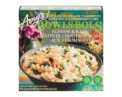 Amys 3 Cheese & Kale Bake Bowls - 241.0 G