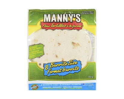 Manny's Flour Tortillas - 482.0 G