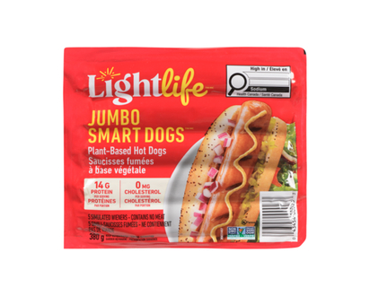Jumbo Smart Dogs, Plant-Based Hot Dogs - 380.0 G