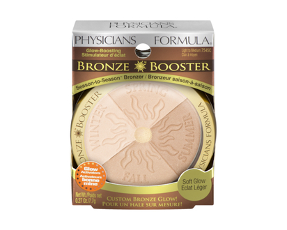 Physician's Formula Bronze Booster Glow-Boosting Season-To-Season Bronzer Light To Medium 7545C - 9.0 G