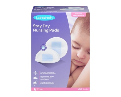 Lansinoh Stay Dry Nursing Pads - 60.0 EA