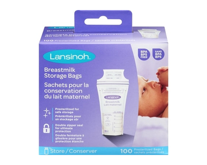 Lansinoh Breastmilk Storage Bags - 100.0 EA