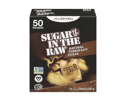 In The Raw Natural Turbinado Sugar - 50.0 EA