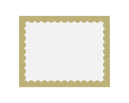 Dixon Premium Poster Board - Gold Glitter - 1.0 EA