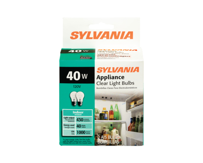Sylvania Appliance 40W Light Bulbs - 1.0 EA