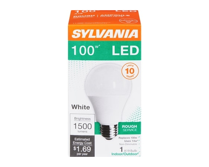 Sylvania 100 W Led White A19 Bulb Indoor Outdoor - 1.0 EA