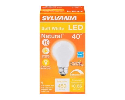 Sylvania Led 5.5W A19 - 1.0 EA