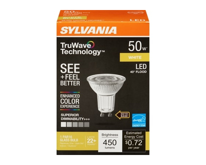 Sylvania White Led 50 W 40Â° Flood Par16 Glass Bulb - 1.0 EA