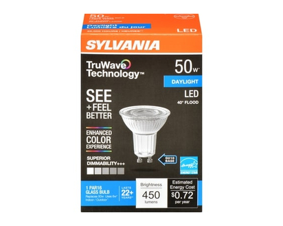 Sylvania Daylight Led 50 W 40Â° Flood Par16 Glass Bulb - 1.0 EA