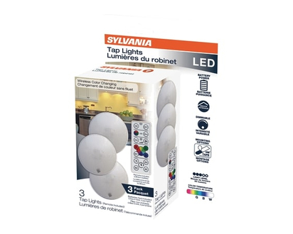 Sylvania Remote Control Undercabinet Lights - Color Changing (Rgb) - 1.0 EA
