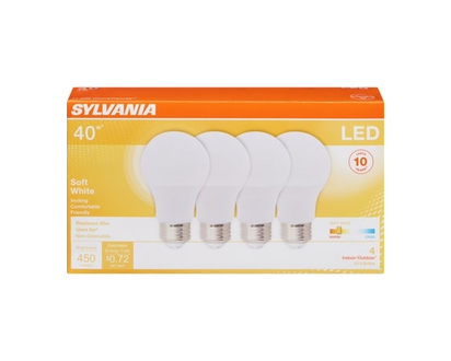Sylvania LED 6 W Light Bulb A19 F827 10 Y - 1.0 EA