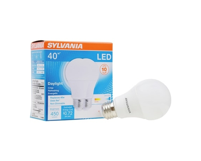 Sylvania LED 6 W Light Bulb A19 Day 10 Y - 1.0 EA