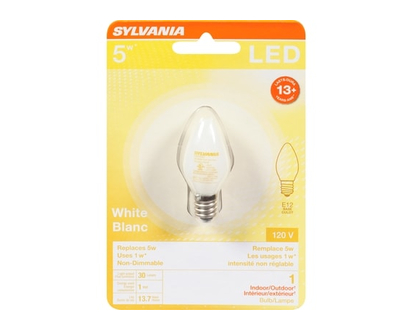 Sylvania 15000 Hour LED 1W C7 - 1.0 EA