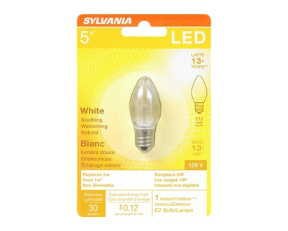 Sylvania 15000 Hour LED 1W C7 - 1.0 EA