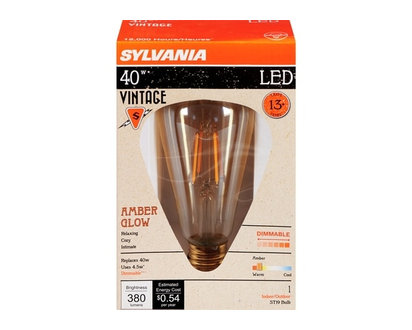Sylvania 15000 Hour LED 4.5W ST19 - 1.0 EA