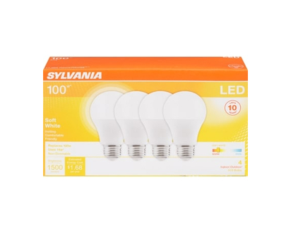 Sylvania SYL DEL A19 EMB 4 - 4.0 EA