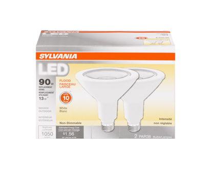 Sylvania Ampoule DEL blanc PAR38 13 W - 1.0 EA
