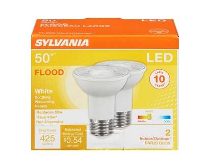 Sylvania LED Light Bulk, 6W - 1.0 EA