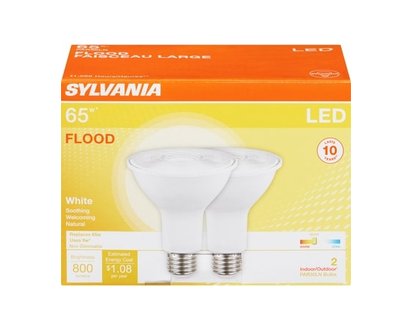 Sylvania LED Bulb, 10 Year, 9W PAR30 SW VP2 - 1.0 EA