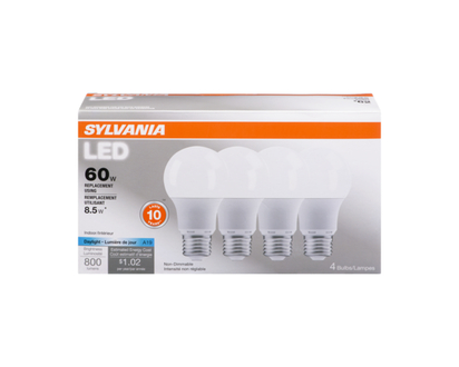 Sylvania 8.5W LED Light Bulb - 4.0 EA