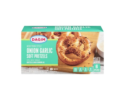 Dagim Onion Garlic Soft Pretzels New York Style - 595.0 G