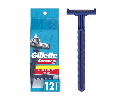 Gillette Fixed Razor, Sensor 2 - 12.0 EA