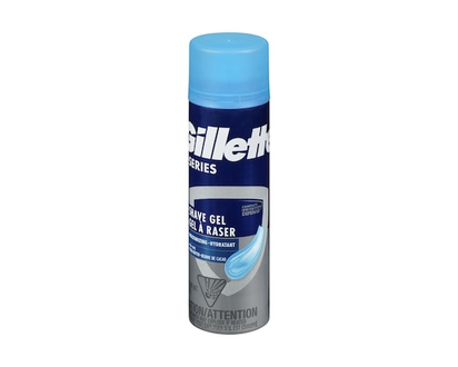 Gillette Series Moisturizing Shave Gel - 198.0 G