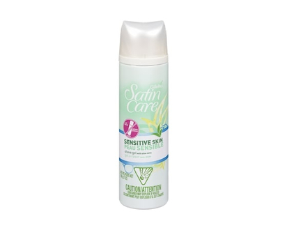 Gillette Satin Care Sensitive Skin Shave Gel for Women - 198.0 G