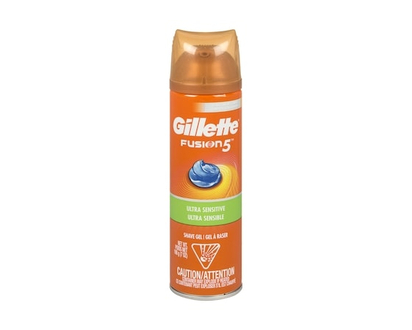 Gillette Fusion5 Ultra Sensitive Shave Gel - 198.0 G
