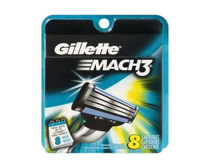 Gillette Lames de rasoir pour hommes, 8 cartouches de rechange - 8.0 EA