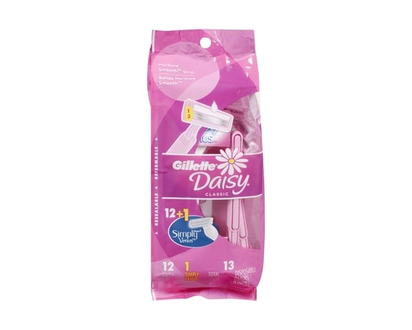 Gillette Daisy Disposable Razor 12 Count + FREE Venus Simply3 1 Count - 1.0 EA