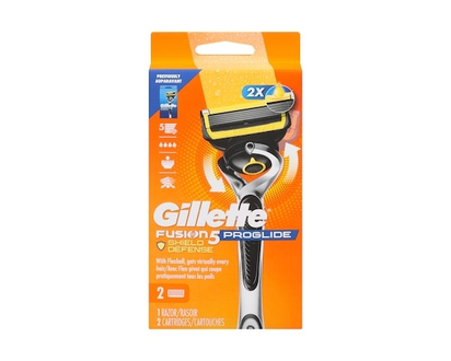 Gillette Fusion5 Proshield Men'S Razor, Handle And 2 Blade Refills - 1.0 EA