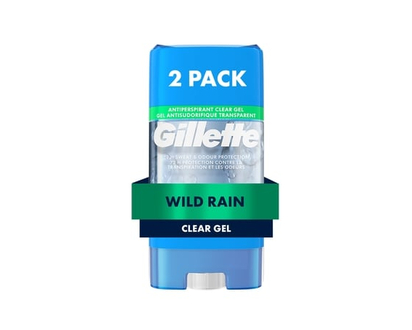 Gillette Wild Rain Deodorant, Twin Pack - 216.0 G