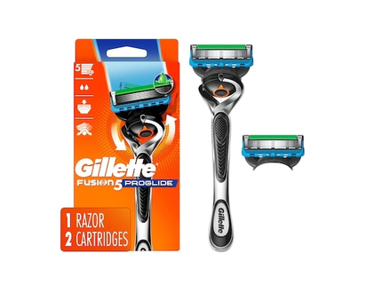 Gillette ProGlide Shaving Razor for Men, 1 Razor Handle, 2 Razor Blade Refills, FlexBall Razor Handle and Precision Trimmer for Men - 1.0 EA