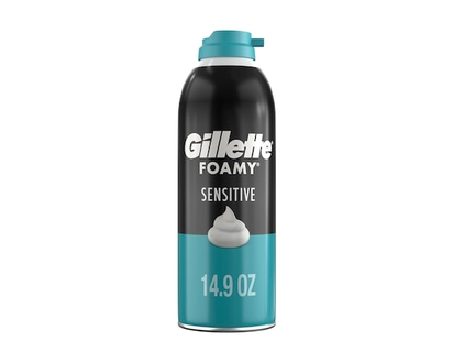 Gillette Foamy Sensitive Shave Cream - 422.0 G