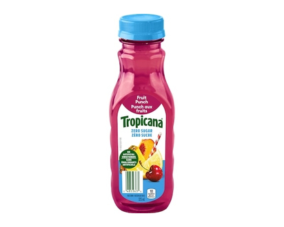 Tropicana Zero Sugar Fruit Punch - 325.0 ML